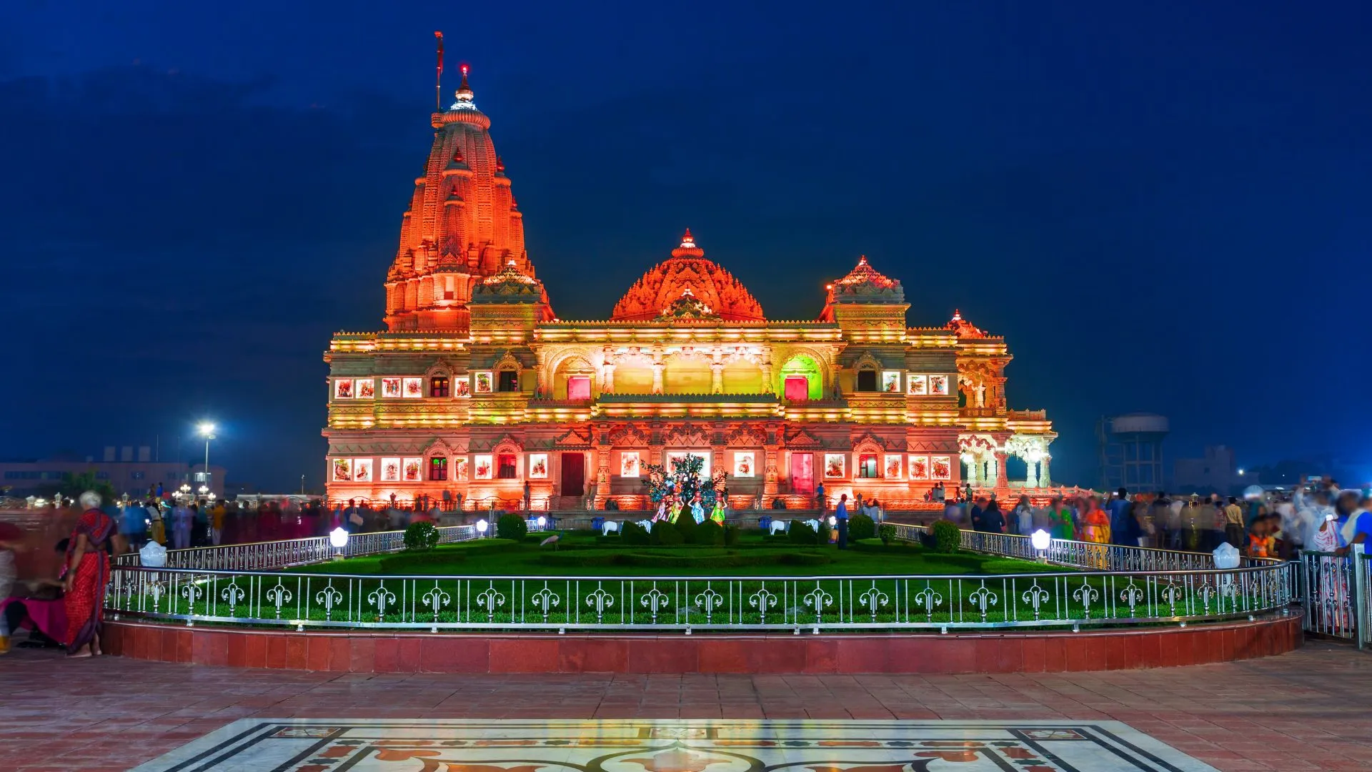 Temple Night Illumination